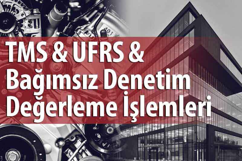 Türkiye Muhasebe Standartları ve Gayrimenkul Değerlemesi