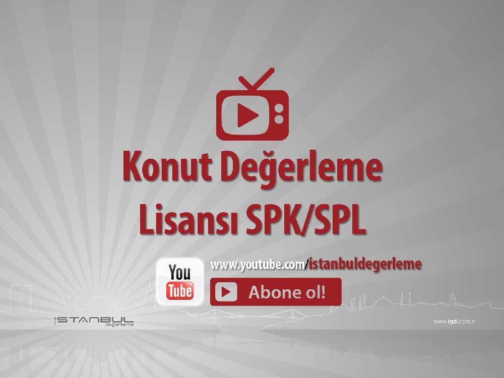 Konut Değerleme Lisansı SPK SPL Nedir?
